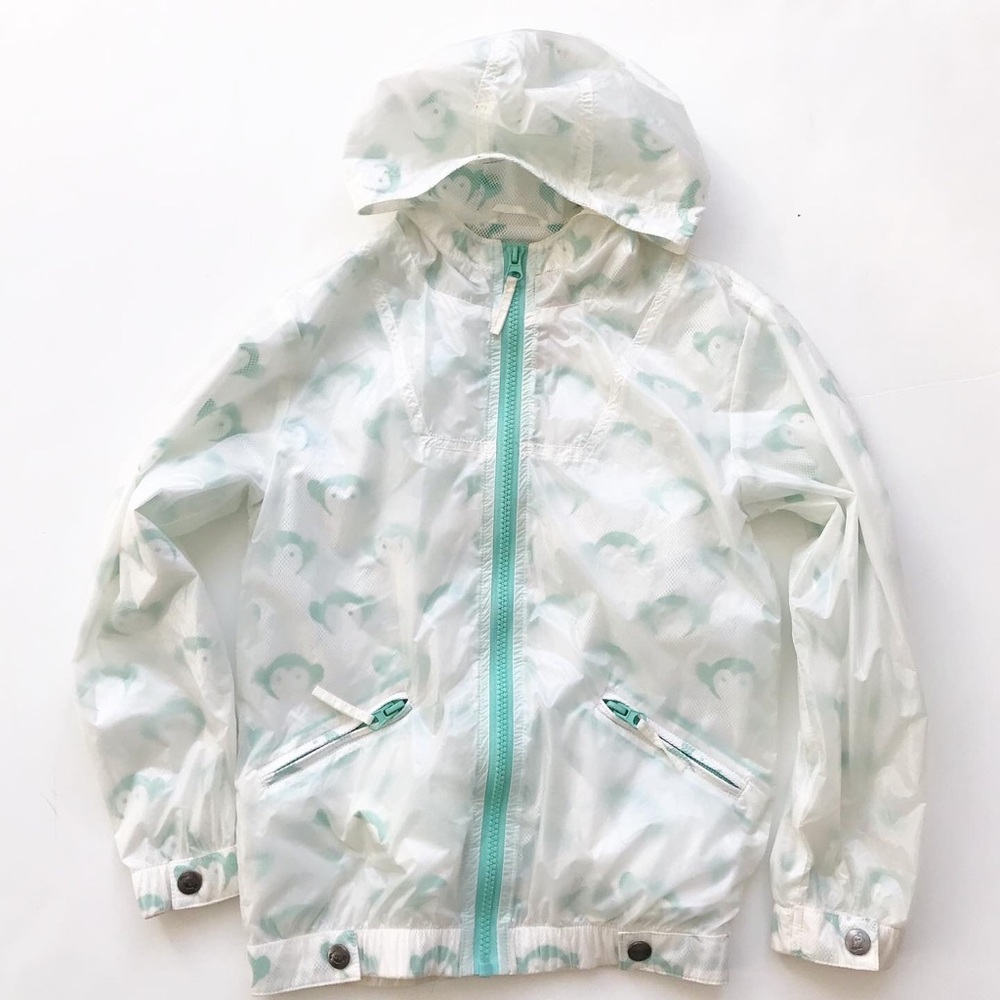 Appaman bluish/green lined thin jacket EUC 7Y